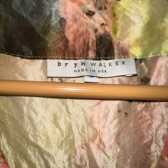 Bryn Walker Giverny Monet Taffeta Zen Vest S - Picture 3 of 7